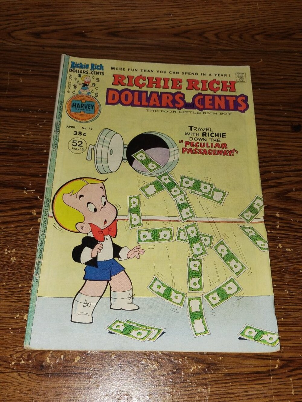 Richie Rich Dollars and Cents #72  (Harvey Comics, 1976)